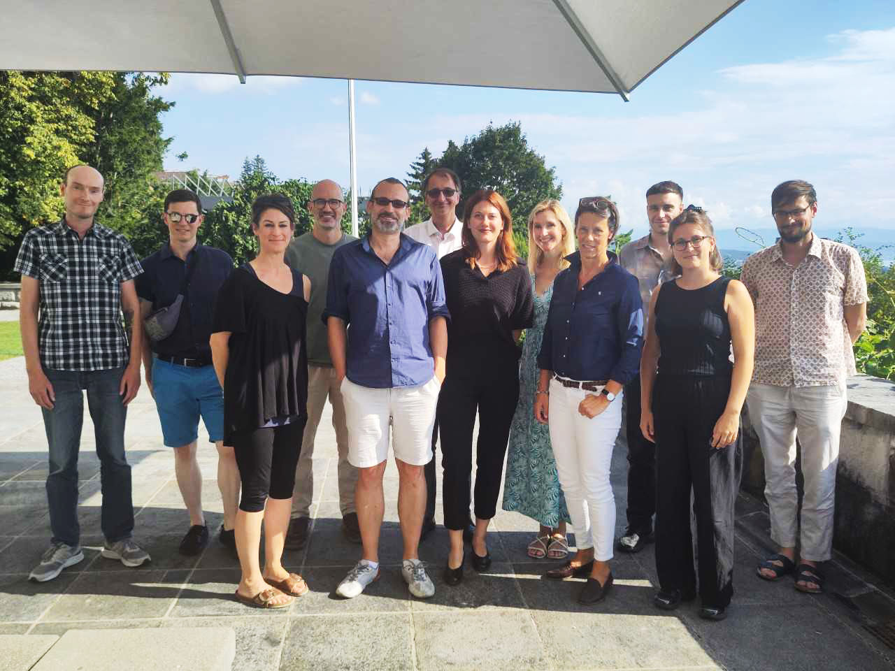 Group picture of participants at the Autonomy and Neurodegenerative Diseases Conference in Zurich