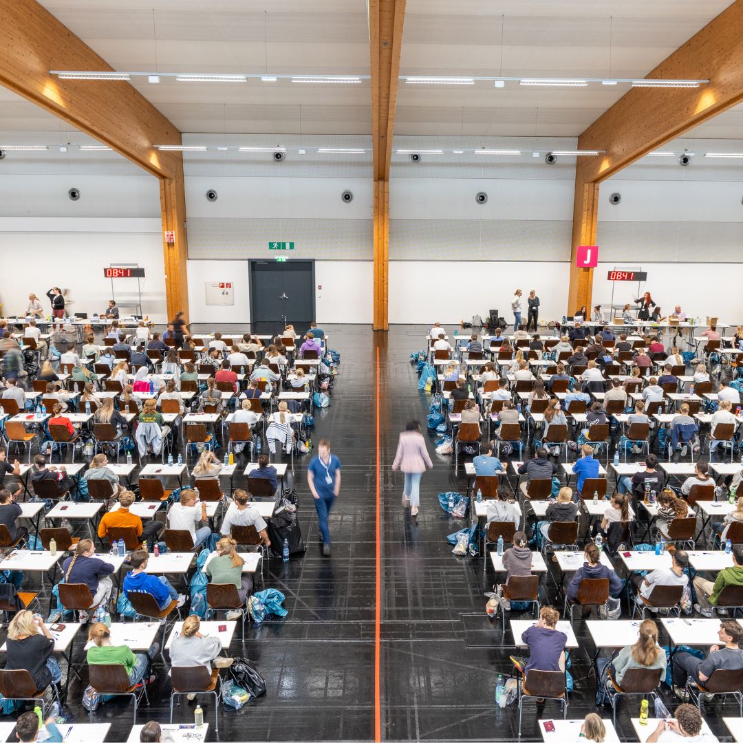 Medizin-Aufnahmeverfahren in Messe Innsbruck