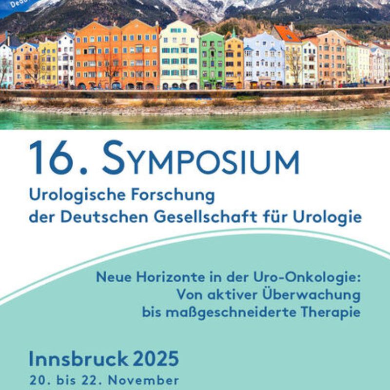 Plakat 16. Uro-Symposium in Innsbruck