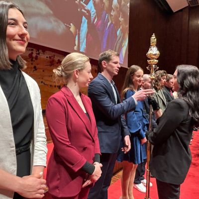 Insgesamt 77 Absolvent:innen feiern ihren Studienabschluss bei der Akademischen Feier im November 2025 Akademische-feier.jpg