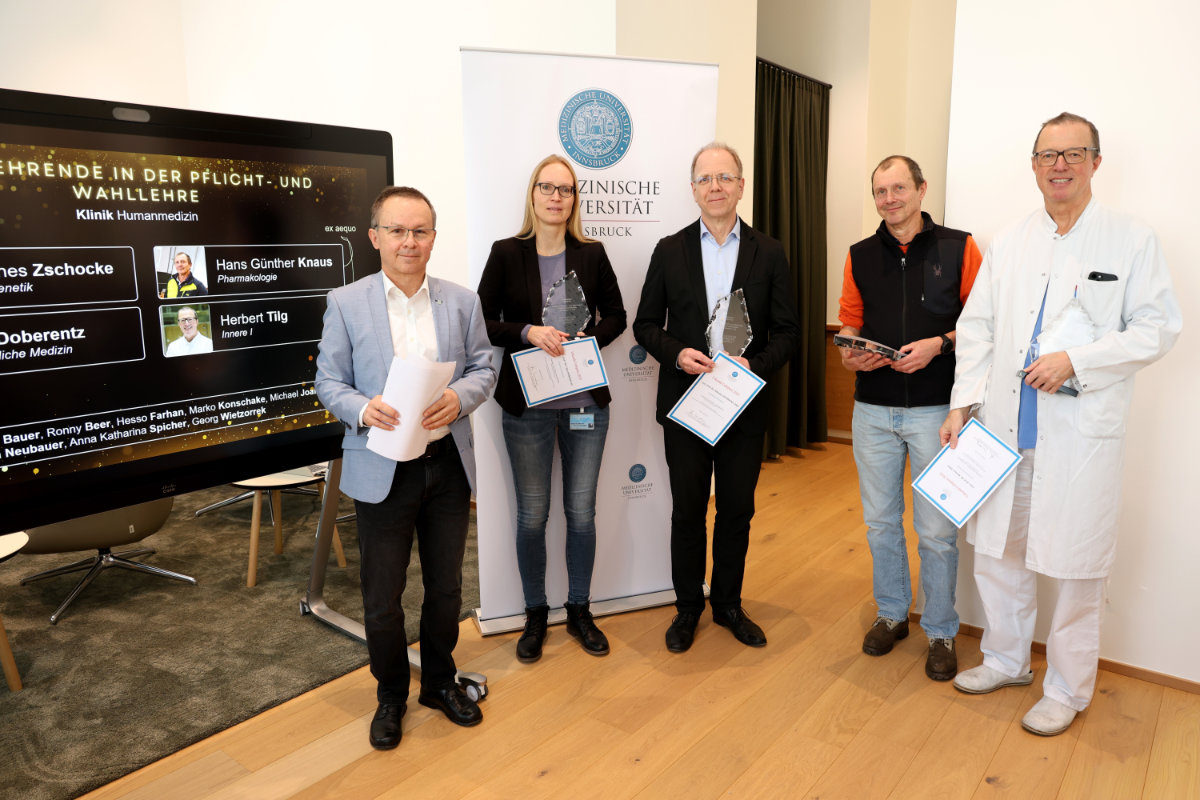 Elke Doberentz, Johannes Zschocke, Hans Günther Knaus und Herbert Tilg