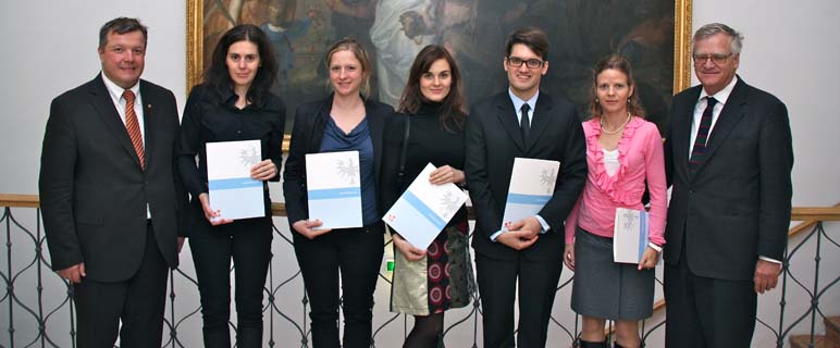 Tiroler Wissenschaftsfonds 2011: PreisträgerInnen der Medizinischen Universität Innsbruck 